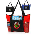 Zippered Non-Woven Tote Bags