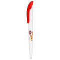 Full Color White Plastic Pen
