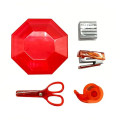 Transparent Desk Organizer Set