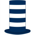 Foam Stove Pipe Tall Top Hat