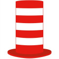 Foam Stove Pipe Tall Top Hat