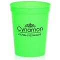 16 oz Reusable Plastic Stadium Cup