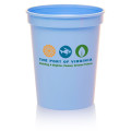 16 oz Reusable Plastic Stadium Cup