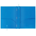 Plastic File 3 Hole Punch Folders with 2 Pockets(A4 Size)