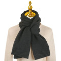 Solid Color Knit Scarf