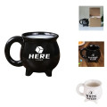 Witches Brew Cauldron Stoneware Mug