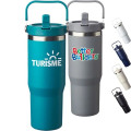30 oz. Bronx Stainless Steel Travel Mugs w/ Handle