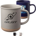 13.5 Oz. Ceramic Coffee Mugs w/ Speckled Accents