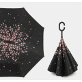 Double Layer Inverted Umbrella With C-Shaped Handle