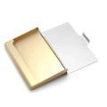 Aluminum Business Card Holder With Large Capacity