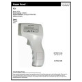 No-Touch Infrared Thermometer with Smart LED Backlight