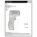 No-Touch Infrared Thermometer with Smart LED Backlight