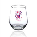12 oz. Silicia Stemless Wine Glasses