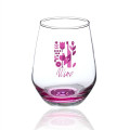 12 oz. Silicia Stemless Wine Glasses