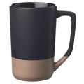 17 oz. Two-Tone Ceramic Mugs with Speckled Glaze