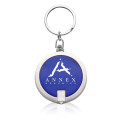 Round LED key chain