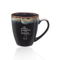 17 oz. Water Color Drip Ceramic Mug