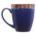 17 oz. Water Color Drip Ceramic Mug