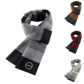 Men's Checkered Autumn and Winter Scarf