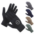 Touchscreen-Compatible Knit Winter Gloves