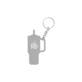 Tumbler Shaped Silicone Key Ring