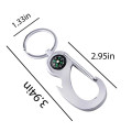 Multifunction Compass Key Chains Bottle Opener