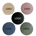 PU Leather Absorbent Round Coaster