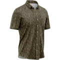 Mossy Oak® Men's 100% Recycled Polyester Button Shirt