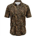 Mossy Oak® Men's 100% Recycled Polyester Button Shirt