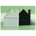 House-Shaped Tape Measure Keychain