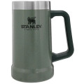 24 oz Stanley® Stainless Insulated Big Grip Beer Stein Mug