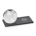 Globe Award on Rectangle Marble Base