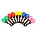 Plastic Maracas Rattles Sand Hammer 