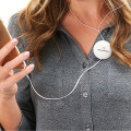 Retractable Wired Earbuds with Magnet