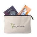 Avery Cotton Zippered Pouch