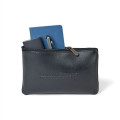 Travis & Wells® Leather Zippered Pouch
