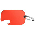 Aluminum Key Holder & Dog Tag with Bottle Opener