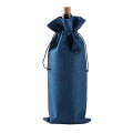 Wine Bottle Gift Drawstring Bag