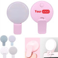 Phone Selfie Round LED Fill Light Recharging w/ Clip