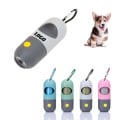 Silicone Dog Poop Bag Dispenser with LED Light
