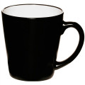Two Tone Coffee Ceramic Mugs 12 oz.