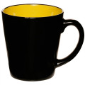 Two Tone Coffee Ceramic Mugs 12 oz.