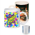 Full Color 15 oz. Ceramic Coffee Mugs