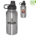 32 oz BPA free Vacuum Stainless Steel Water Bottle w/ Handle