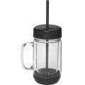26 oz. BPA free Double Wall Jumbo Plastic Mason Jar Mugs