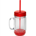26 oz. BPA free Double Wall Jumbo Plastic Mason Jar Mugs