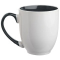 16 oz. Miami Two-Tone Bistro Custom Ceramic Mugs