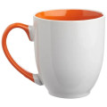 16 oz. Miami Two-Tone Bistro Custom Ceramic Mugs