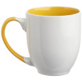 16 oz. Miami Two-Tone Bistro Custom Ceramic Mugs