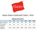 5.2 oz Hanes 100% ComfortSoft Cotton T-Shirt